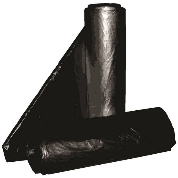 Aluf Plastics Can Liner Comm Black .8M 10G RL-2423H